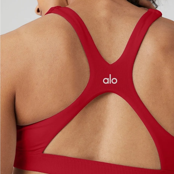 Alosoft Show Stopper Bra - Deep Classic Red - Size M - Picture 2 of 8